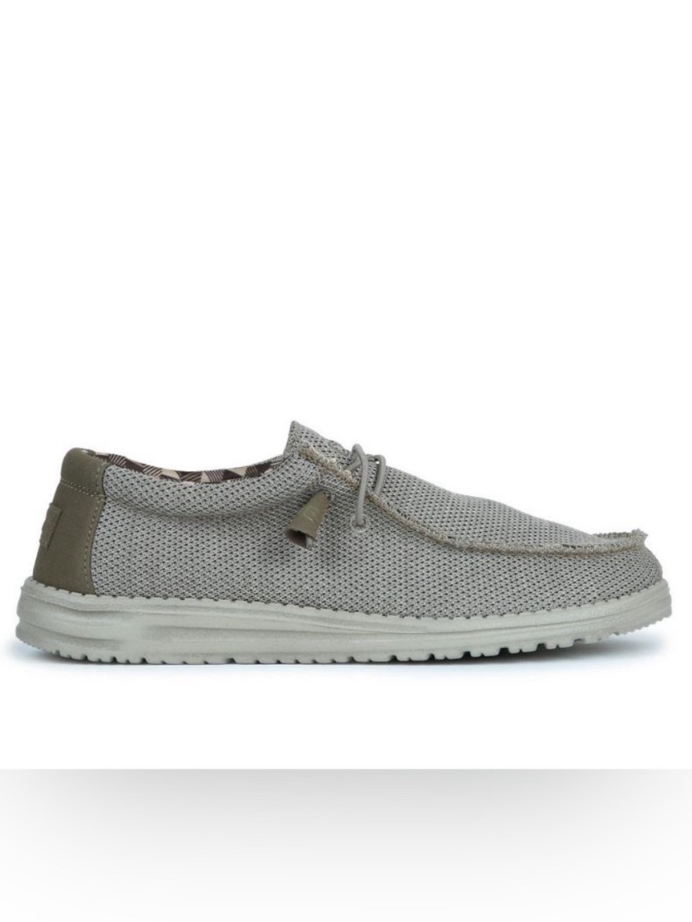 Hey Dude Mens Beige Wally SoxCasual Shoes size 12